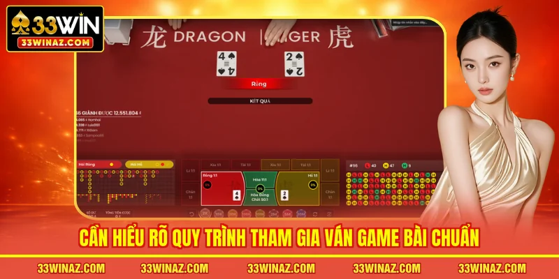 Cần hiểu rõ quy trình tham gia ván game bài chuẩn